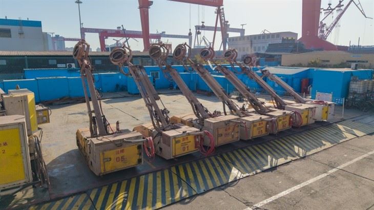 Ship Rust Removal Vehicle high quality