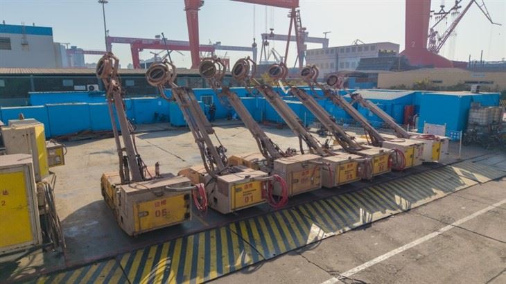 Ship Rust Removal Vehicle best
